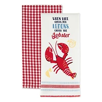 Lobster Dishtowel (Set of 2)