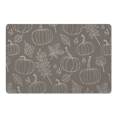 Fall Pattern Floor Mat