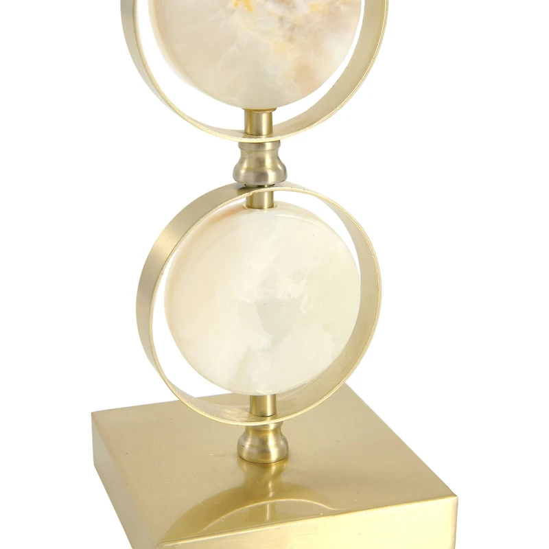 Hello Honey® 30" Marble & Metal Table Lamp