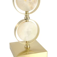 Hello Honey® 30" Marble & Metal Table Lamp