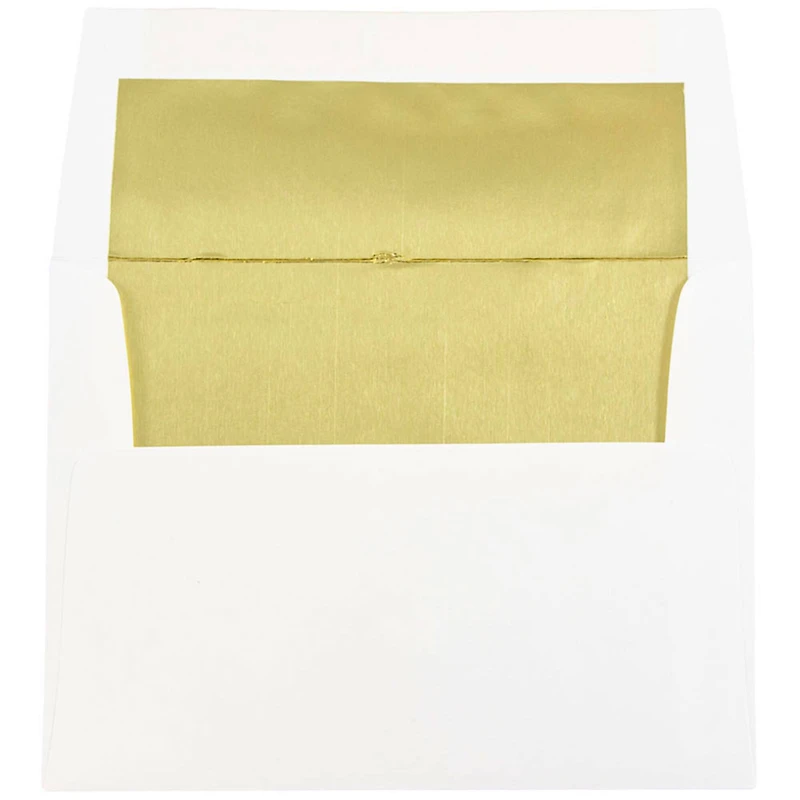 JAM Paper 4.375" x 5.75" Foil Invitation Envelopes