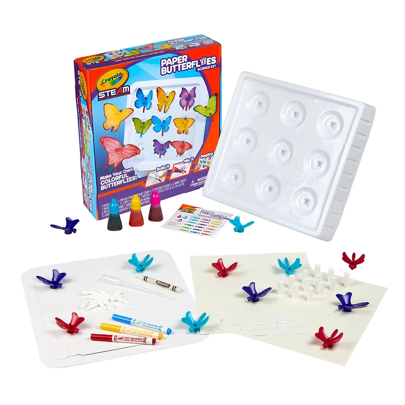 Crayola® STEAM Paper Butterflies Science Kit