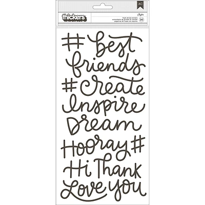 Thickers™ Girl Squad Foam Stickers