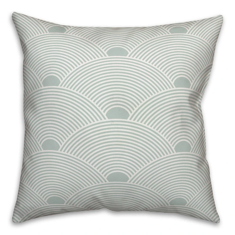 Tranquil Arch Throw Pillow