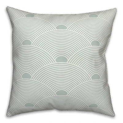 Tranquil Arch Throw Pillow