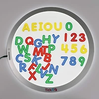Edx Education Transparent Letters & Number Set