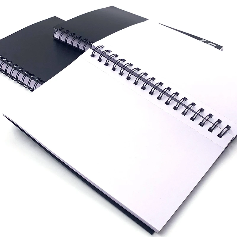 ArtSkills® Black Spiral Sketchbook with Perforated Pages, 6" x 9"
