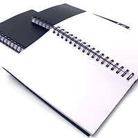 ArtSkills® Black Spiral Sketchbook with Perforated Pages, 6" x 9"