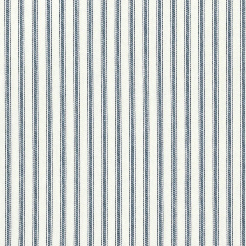 Denim Blue Woven Ticking