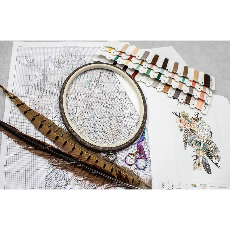 Letistitch Moon Dreams Counted Cross Stitch Kit