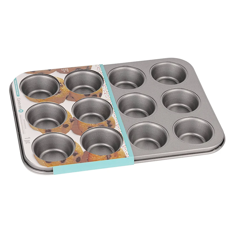 6 Pack: 12-Cup Mini Muffin Pan by Celebrate It®