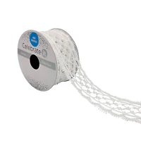 1.75'' x 2yd. Lace Sequined Ribbon by Celebrate It®