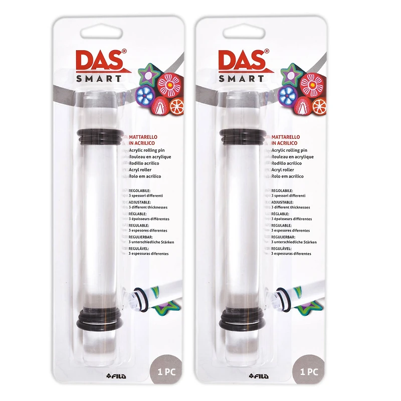 DAS® Smart Acrylic Roller, 2ct.