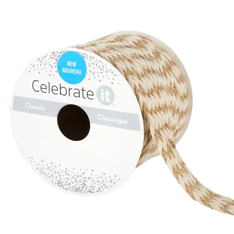 3/4" x 3yd. Jute Trim by Celebrate It®