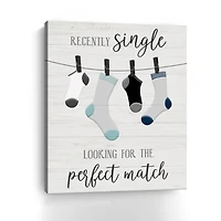 Perfect Match Canvas Giclee