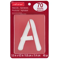 4.5" Alphabet Stencils by Craft Smart®