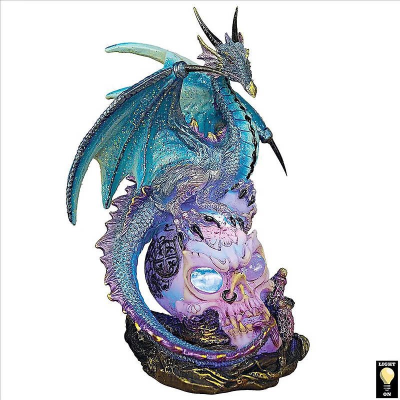 Design Toscano 7.5" Dragon Assassin Illuminated Sculpture
