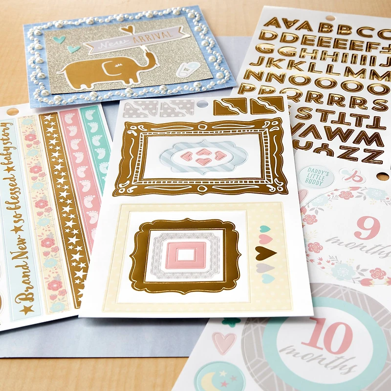 12 Pack: Baby Icons Sticker Book by Recollections™