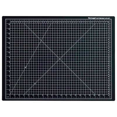 Dahle® Vantage® Black Self-Healing Cutting Mat, 18" x 24"