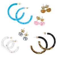 Blue Moon Studio™ UV Resin Craft Hoop Earring Starter Kit