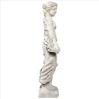 Design Toscano 45.5" Flora the Goddess of Flowering Plants Garden Statue