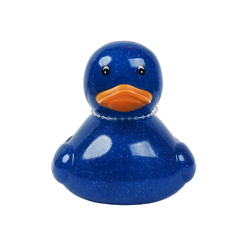Assorted 4" Jelly Glitter Rubber Duck, 1pc. by Fab Finds