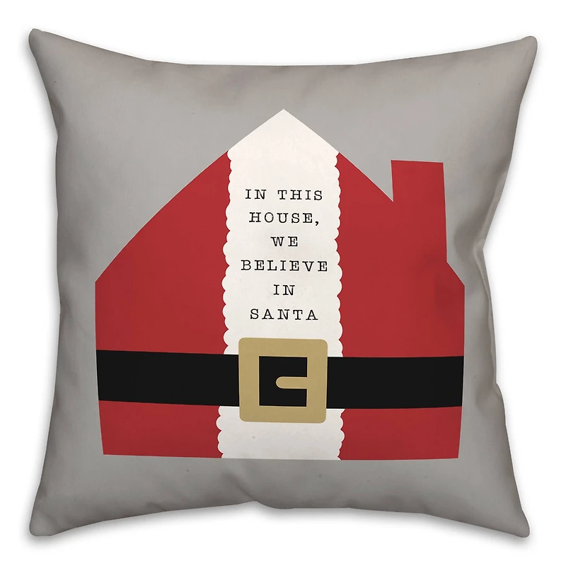 This House Believes 18x18 Throw Pillow