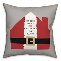 This House Believes 18x18 Throw Pillow