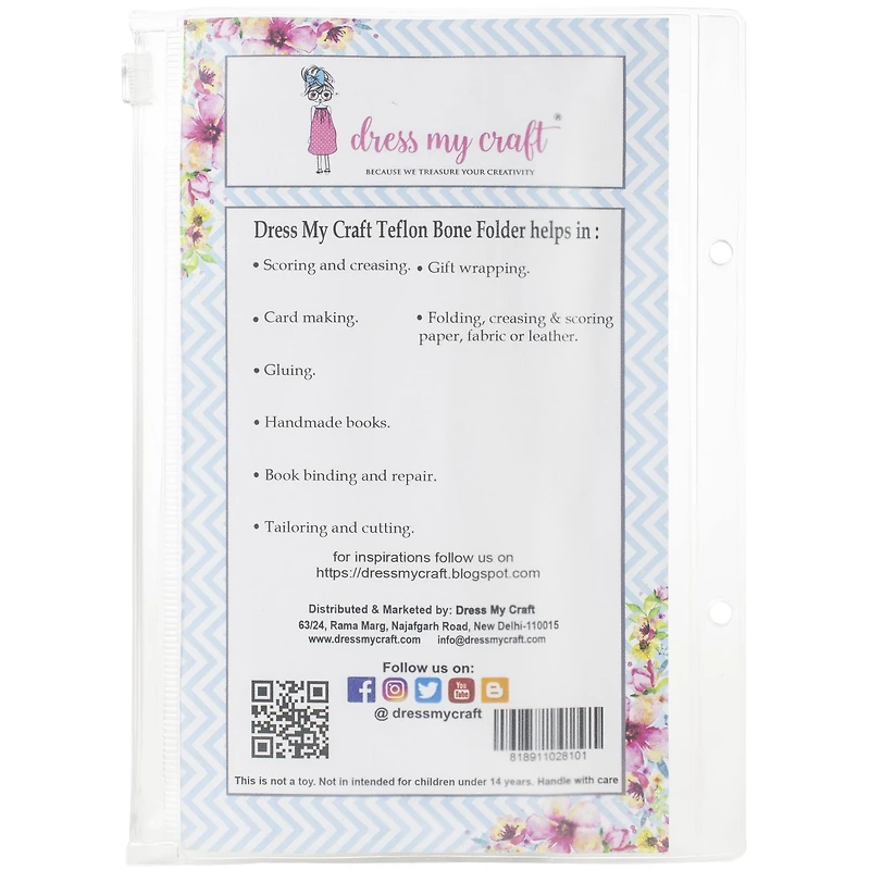 Dress My Craft® Teflon Bone Folder Set