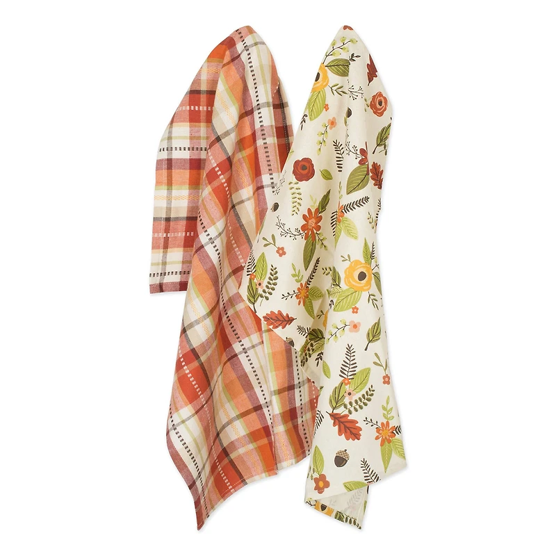 DII® Assorted Fall In Love Dishtowel Set