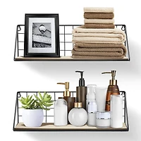 Sorbus 17" Floating Shelves, 2ct.