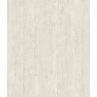 RoomMates Cream Dimensional Natural Wood Peel & Stick Wallpaper