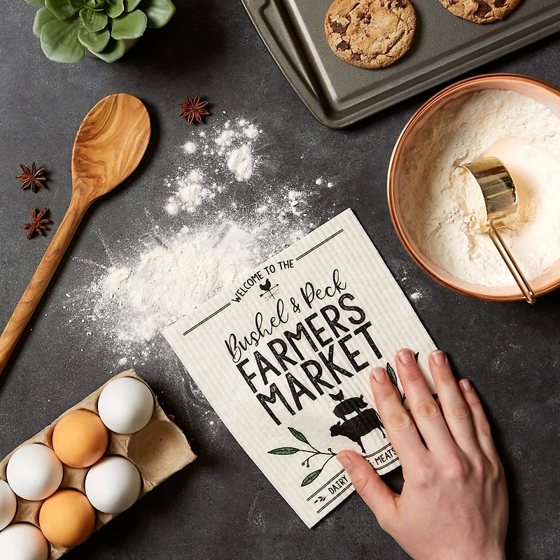 DII® Farmers Market Swedish Dishcloth, 3ct.