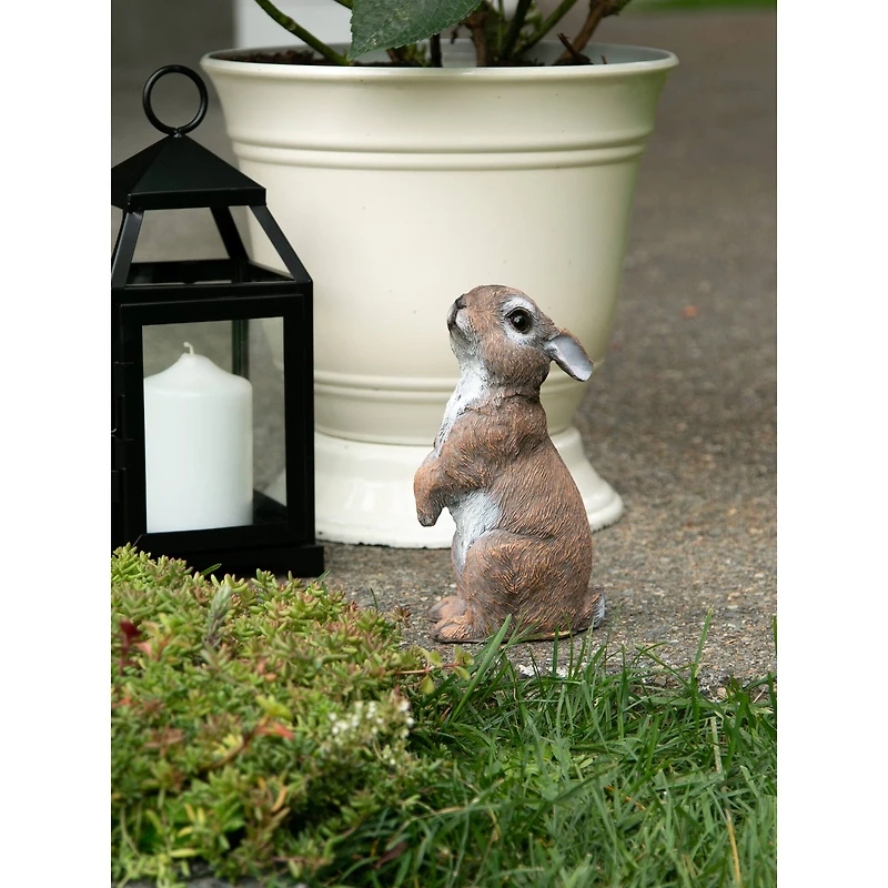 8" Standing Bunny Statue