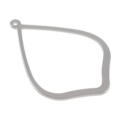 Pear-Shaped Dangle Connectors by Bead Landing