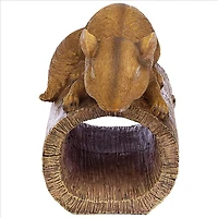 Design Toscano 9" Jolly the Squirrel Gutter Guardian Downspout Statue