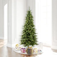 7.5ft. Pre-Lit Slim Camdon Fir Artificial Christmas Tree, Warm White Dura-Lit® LED Lights