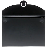 JAM Paper Black 9.5" x 12" Plastic Portfolio