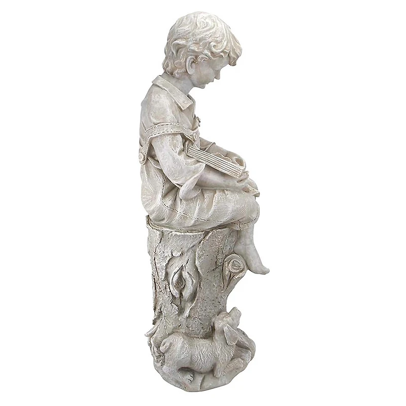 Design Toscano 34.5" Sebastian the Reading Child Garden Statue