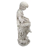 Design Toscano 34.5" Sebastian the Reading Child Garden Statue