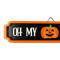 Assorted 15" Playful Halloween Saying Wall Sign, 1pc. by Ashland®