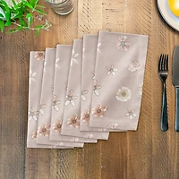 Florals Cotton Twill Napkin