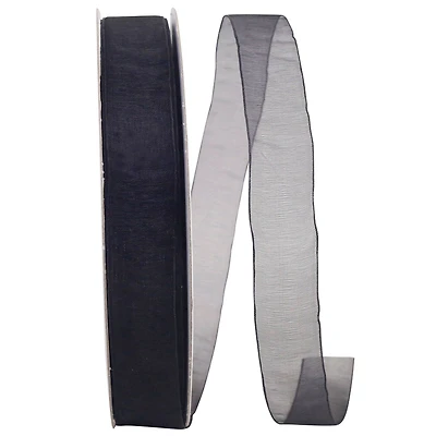 JAM Paper 7/8" x 100yd. Chiffon Mono Sheer Ribbon