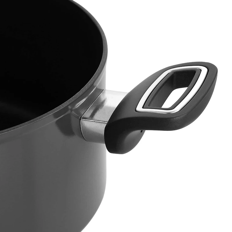 Martha Stewart Everyday 5qt. Gray Dutch Oven with Lid