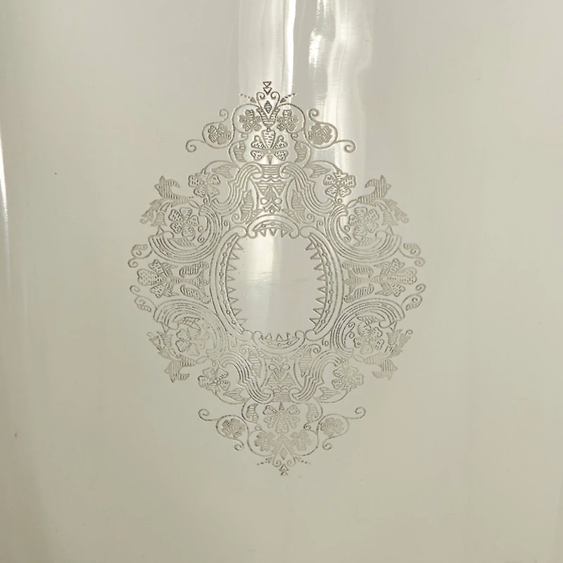 11" Silver Metal Traditional Wine Holder Cooler