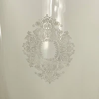 11" Silver Metal Traditional Wine Holder Cooler