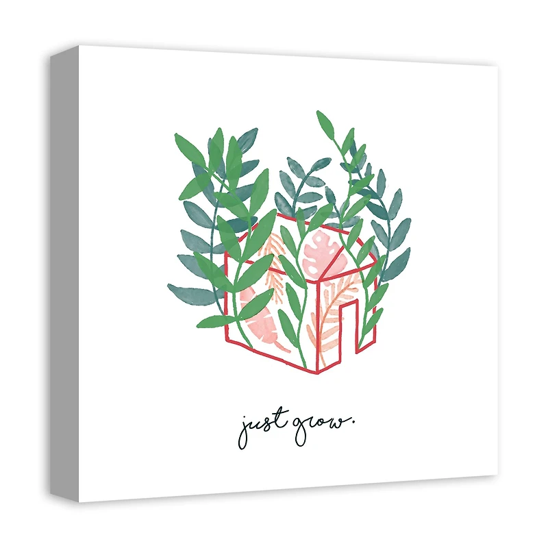 Greenhouse Canvas Wall Art