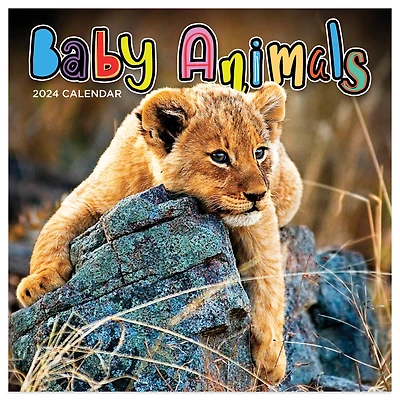 TF Publishing Baby Animals Mini Calendar