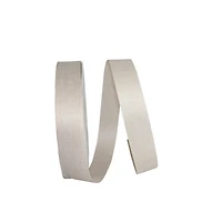 JAM Paper 1.375" x 100yd. Linen Natural Supreme Ribbon