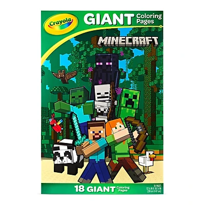Crayola® Minecraft Giant Coloring Pages